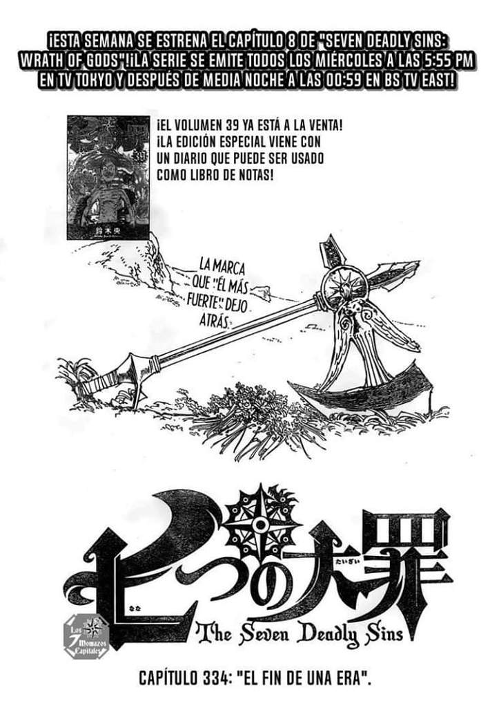 Manga 334 En Espanol Nanatsu No Taizai Amino Amino