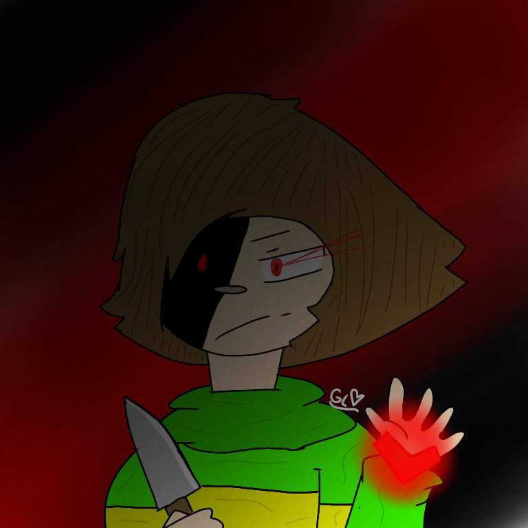 Have a Chara she is too determined | Glitchtale Amino