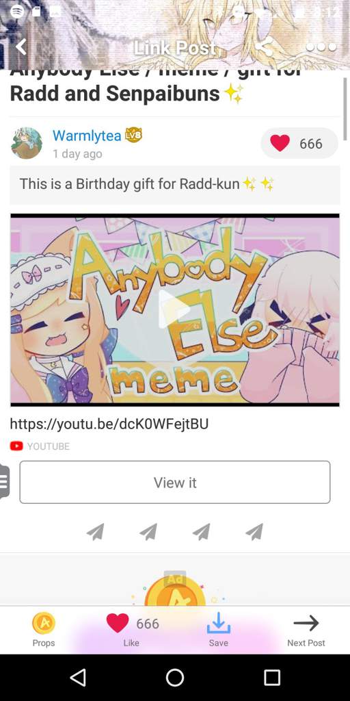 Anybody Else / meme / gift for Radd and Senpaibuns | Official Lunime Amino