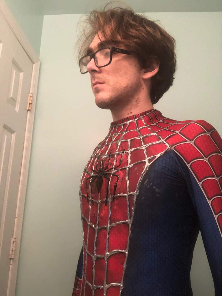 My 2002 Tobey Maguire Spider-Man cosplay | The 70s 80s & 90s Amino