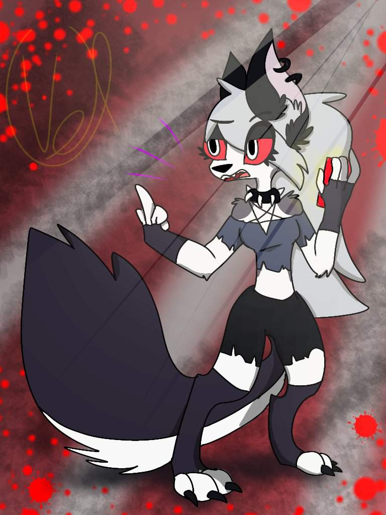 I drew Loona being Loona | Hazbin Hotel (official) Amino