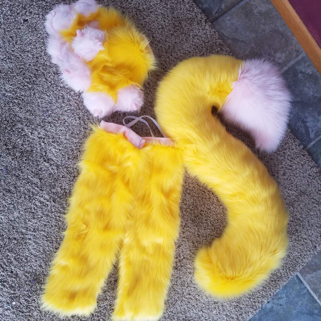 Pink Lemonade Lion Fursuit | Furry Amino