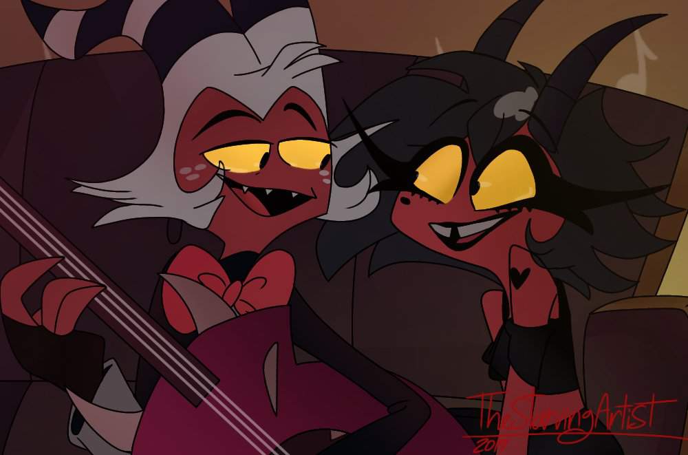 Helluva boss screenshot redraw | Hazbin Hotel (official) Amino