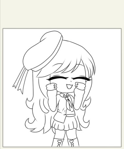 Anime Gacha Life Coloring Pages Coloring And Drawing