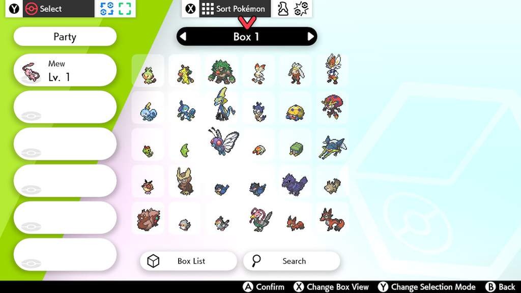 Completed Living Dex (SwSh) .