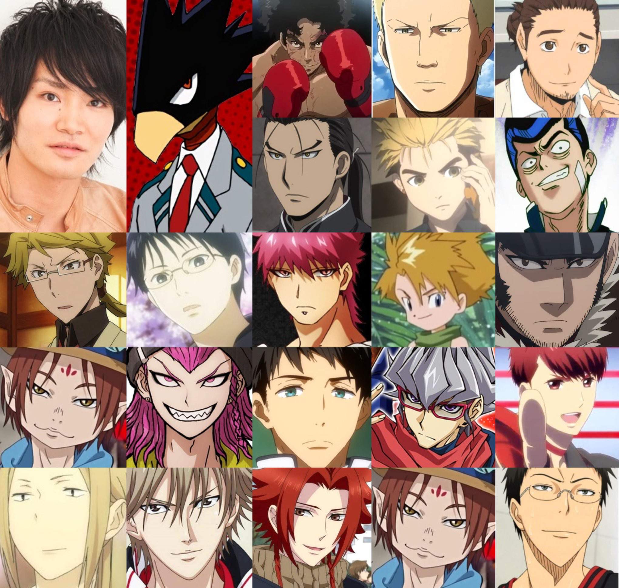 My fav Yoshimasa Hosoya’s voice actors 5 tops | Anime Amino