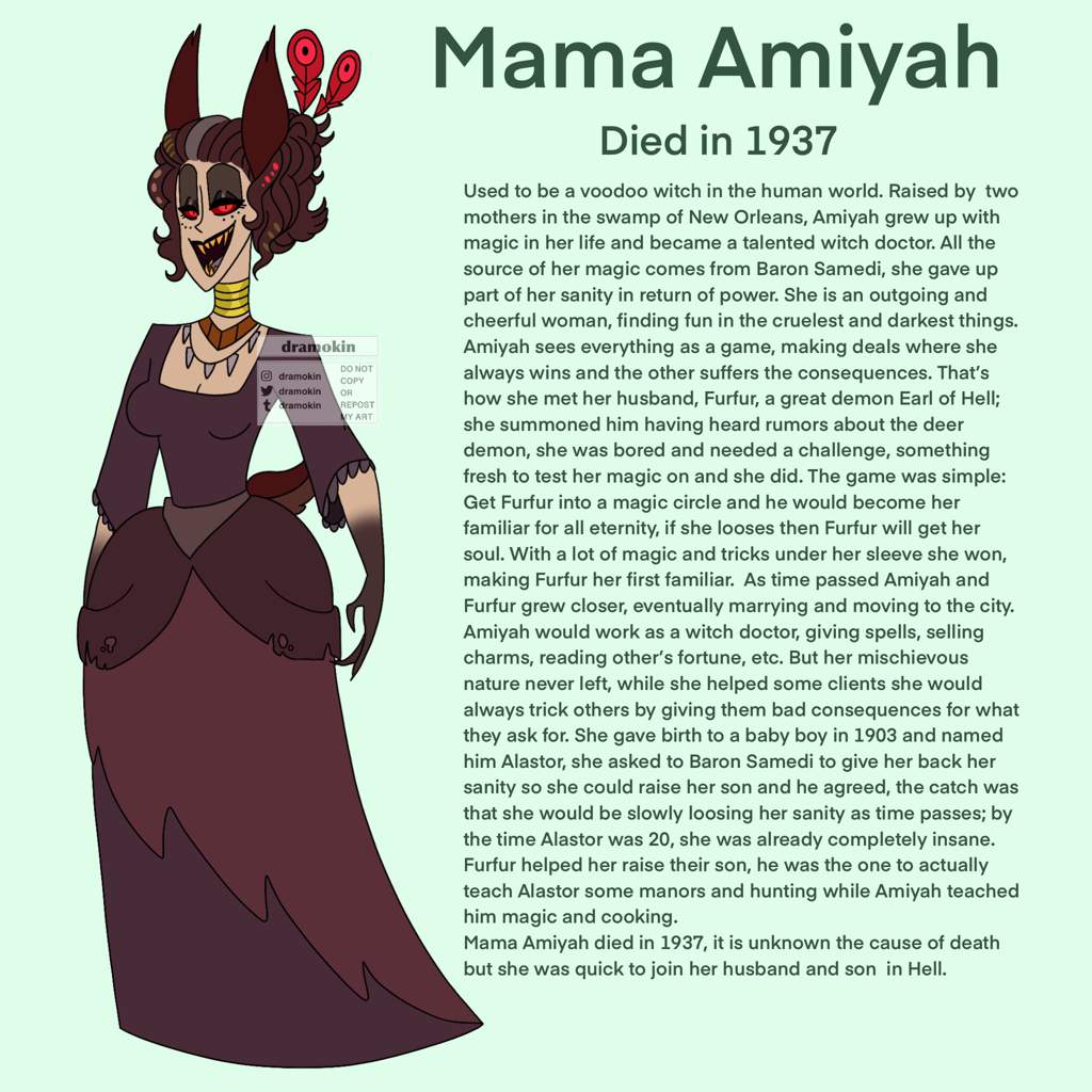 Alastor’s mother | Hazbin Hotel (official) Amino