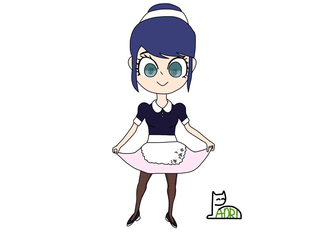 Kawaii Marinette in Maid Outfit ??? | Miraculous Amino