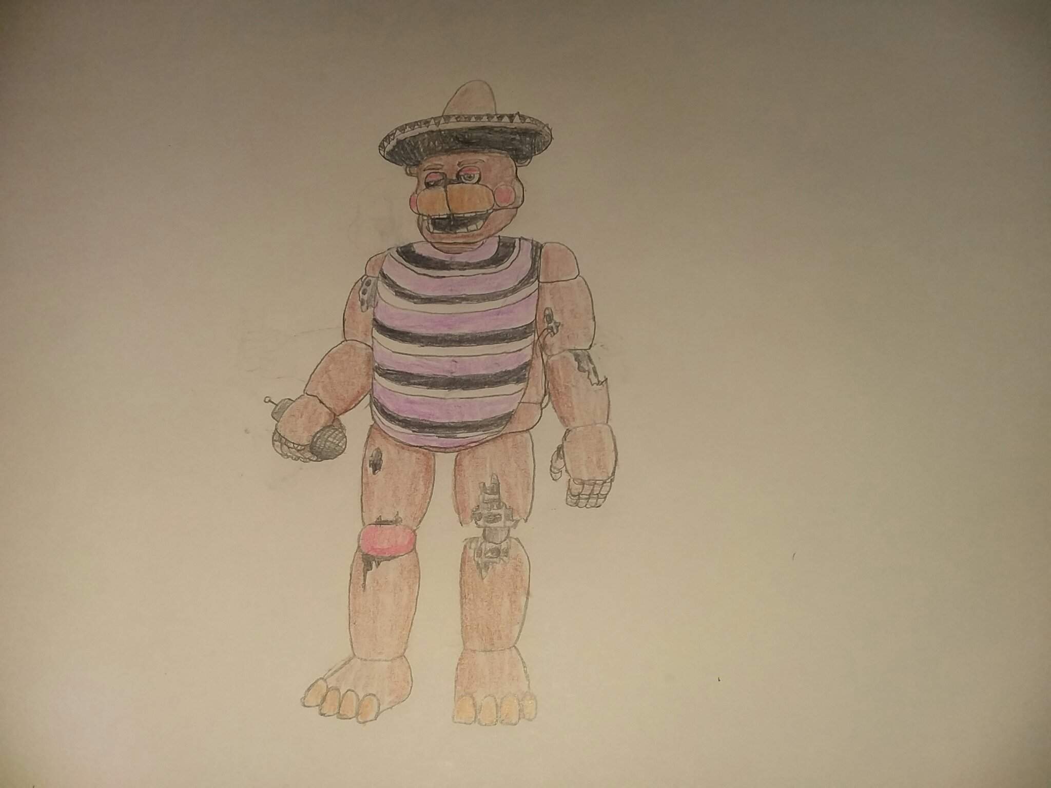 El wither. (El chip + withered freddy fusion.) | Fnaf Roleplay Amino