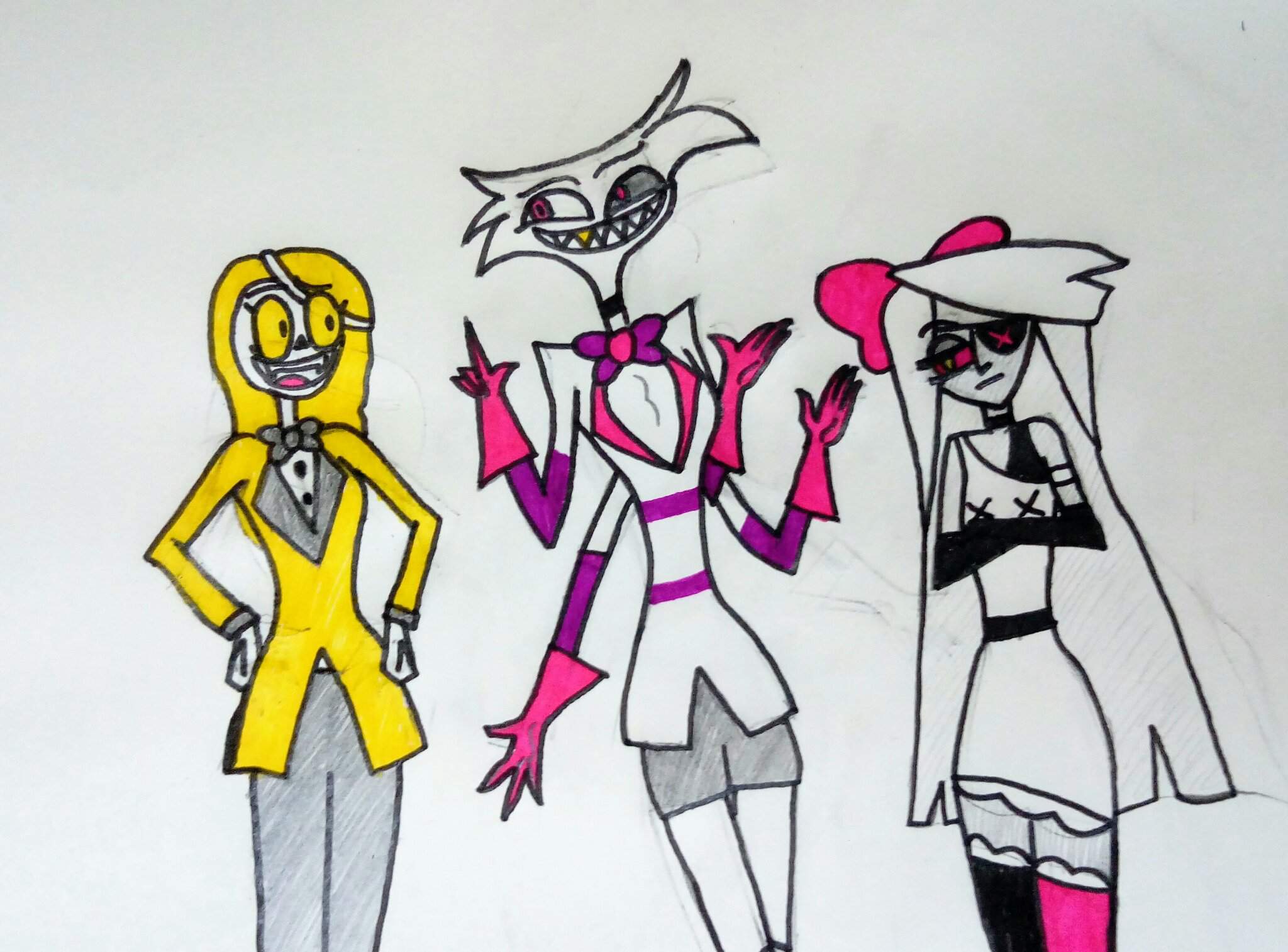 Slightly Simplified Good guys | Hazbin Hotel (official) Amino