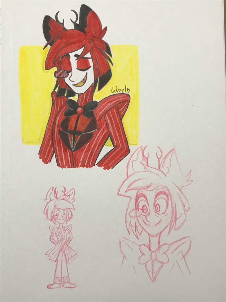 Alastor Doodles Hazbin Hotel Official Amino