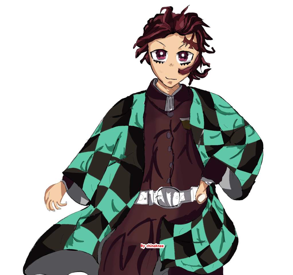 I drew Tanjiro | Demon Slayer: Kimetsu No Yaiba Amino