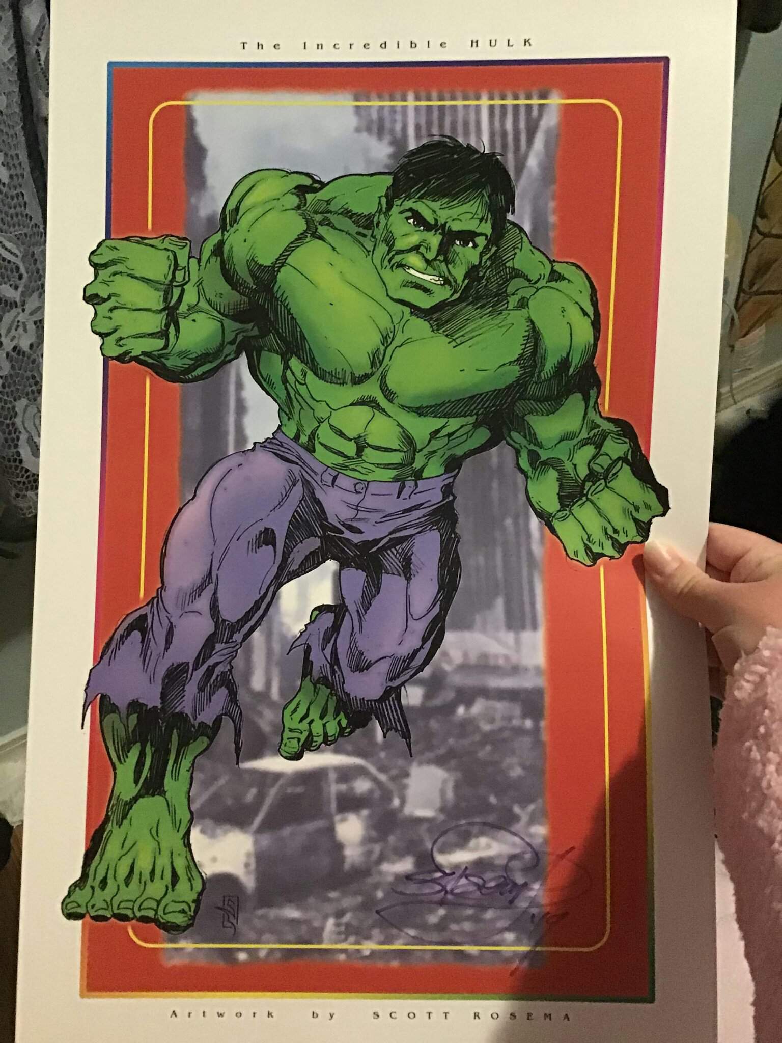 Scott rosema hulk artwork!! | Marvel Amino