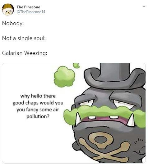 Galarian Weezing Meme | Pokémon Amino