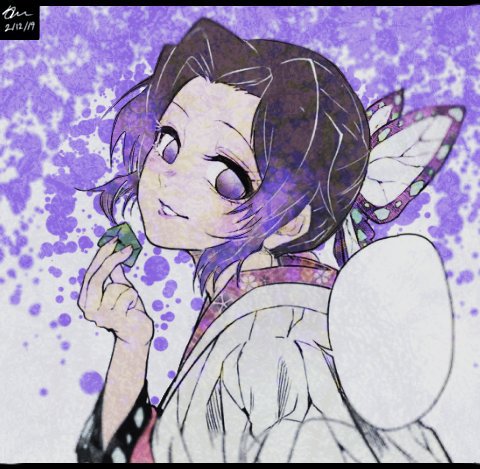 Shinobu edit [colourization] | Demon Slayer: Kimetsu No Yaiba Amino