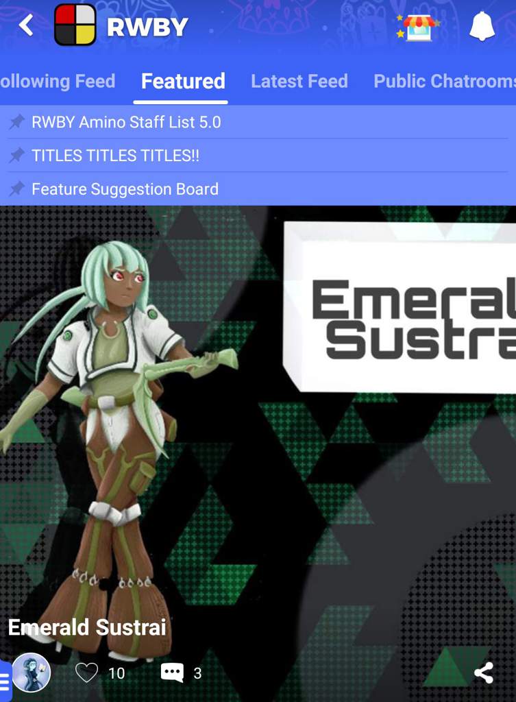 emerald sustrai figure