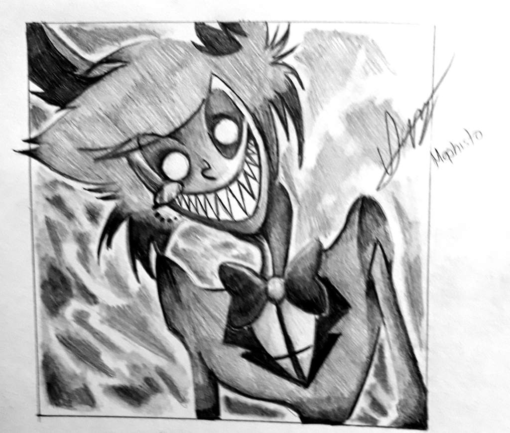 Alastor Dibujo By Mephisto Hazbin Hotel Amino Español Amino