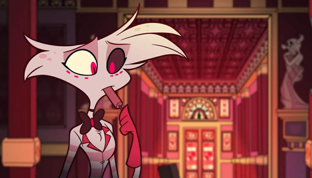 Screenshots of Angel Dust from pilot when not smiling | Hazbin Hotel ...