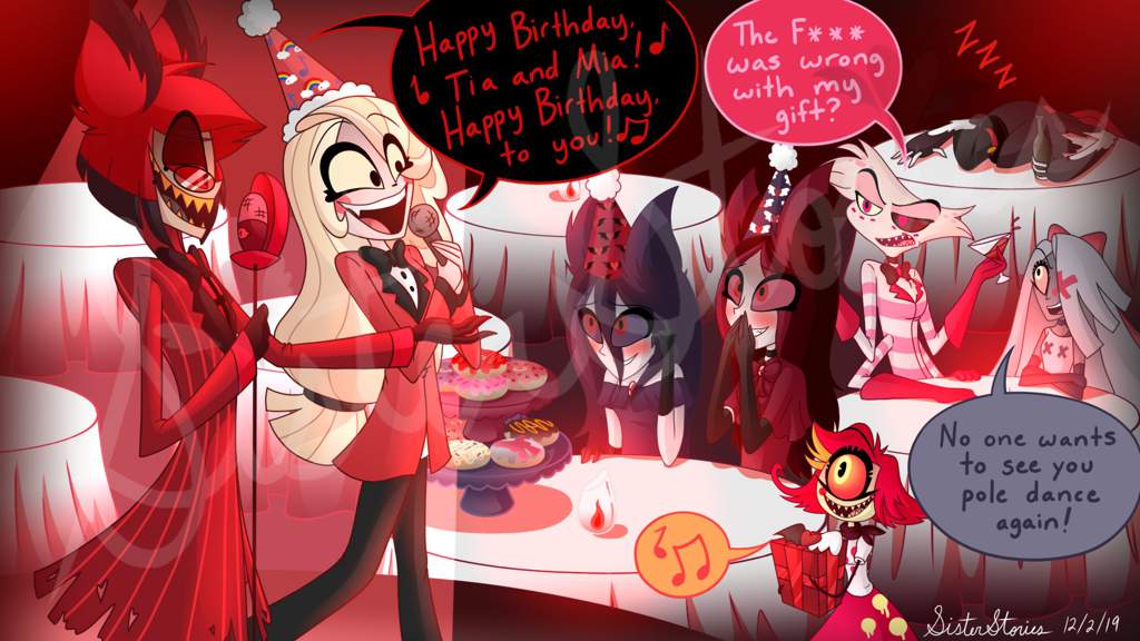 Hazbin Rd Birthday Surprise Hhocs Hazbin Hotel Official Amino