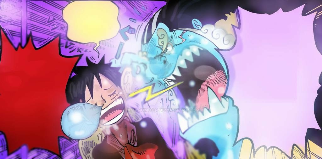 🏀Luffy in Dragonball🐉 | One Piece Amino