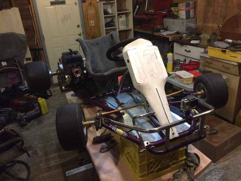 Yamaha 250cc shifter kart in the making | Wiki | Kart and ...