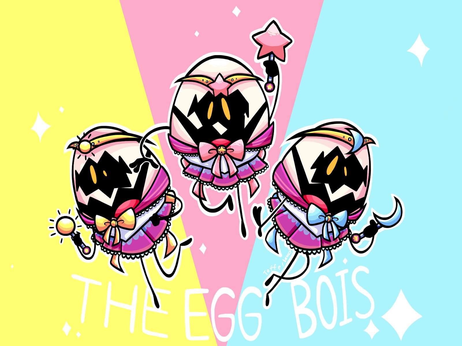 Egg bois unite! | Hazbin Hotel (official) Amino