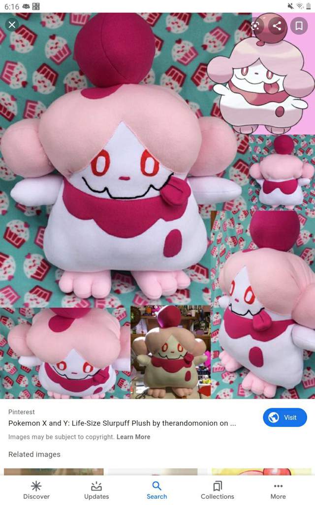 When Looking For A Slurpuff Plush I Got Demon Puff T T