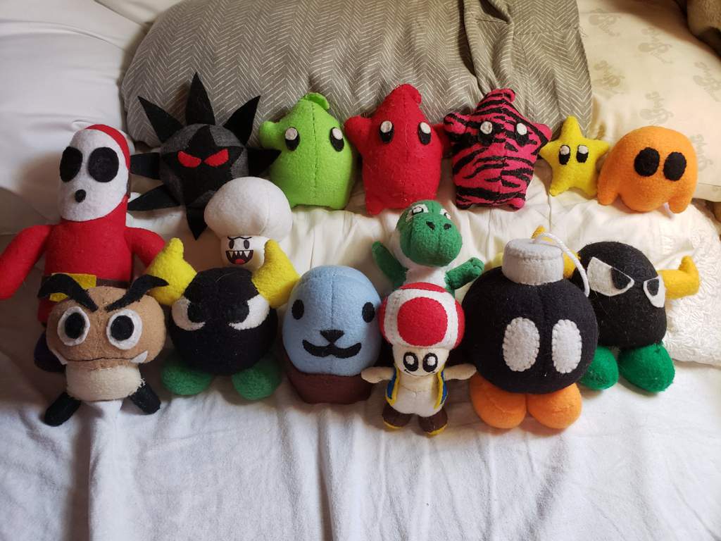 custom mario plushies