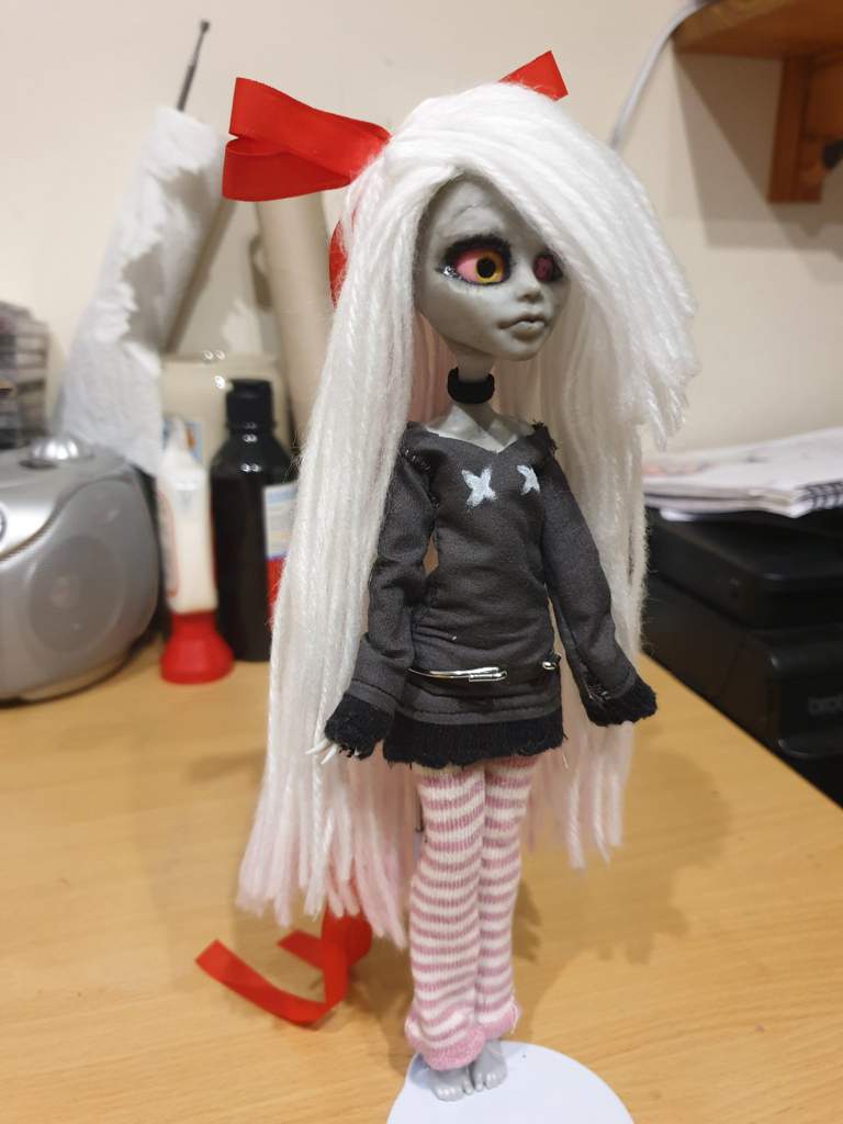 Doll custom: Vaggie | Hazbin Hotel | Toys Amino