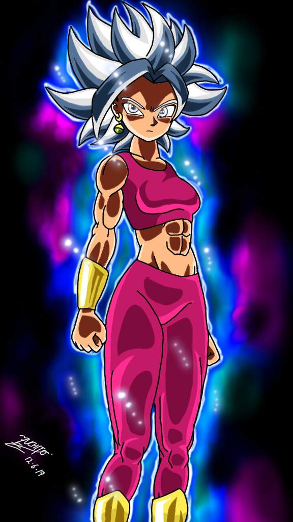 Kefla Mastered Ultra Instinct?! Digital Art | DragonBallZ Amino