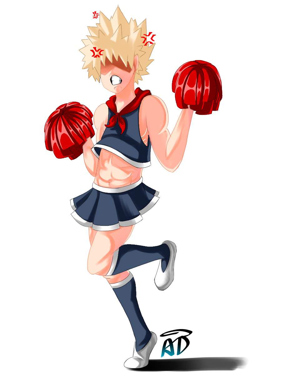 Cheerleader Canon Bakugo | My Hero Academia Amino