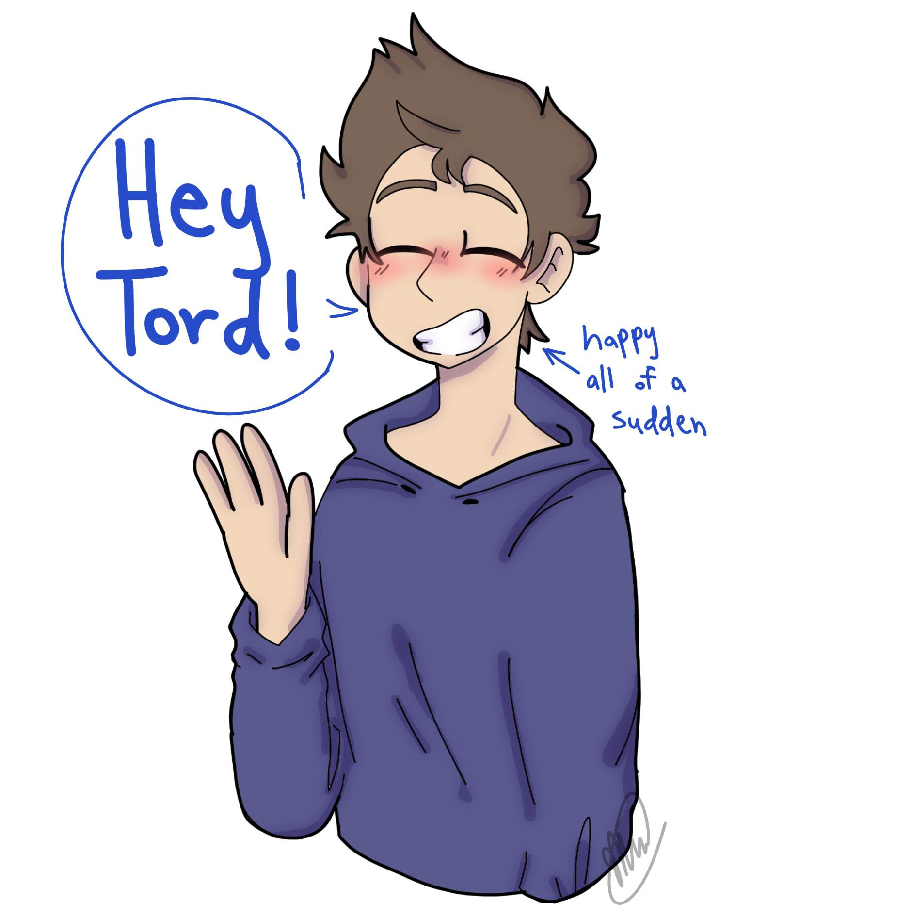 •When Tom is happy• #FCQ | 🌎Eddsworld🌎 Amino