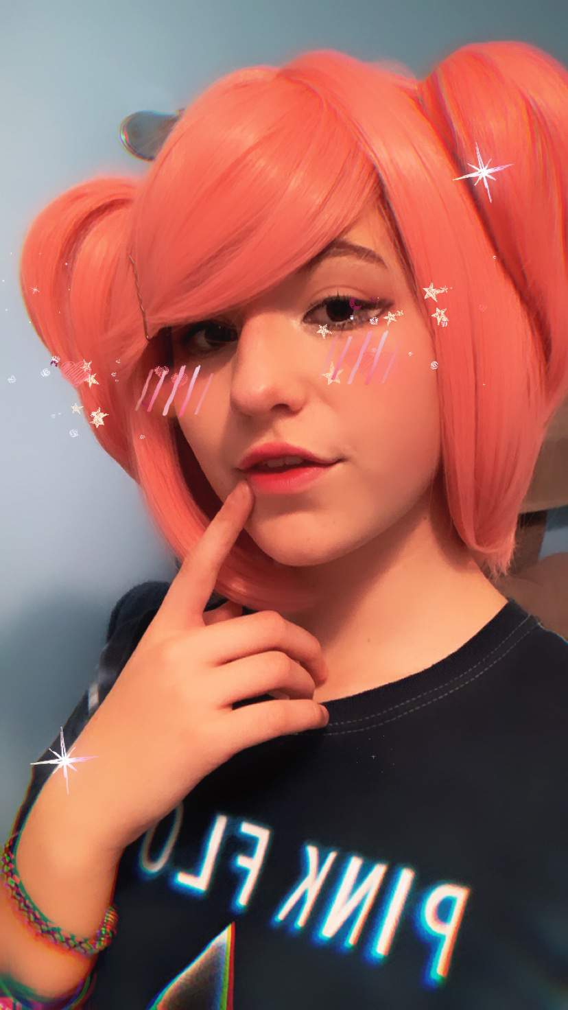 Natsuki wig and makeup test⚠️Cosplay is not finished⚠️ | Cosplay Amino