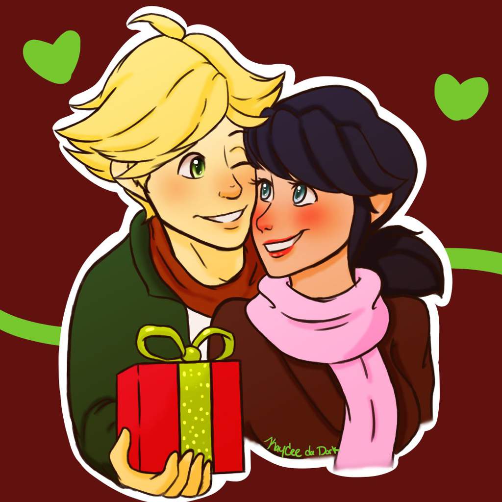 Christmas Themed Adrienette | Miraculous Amino