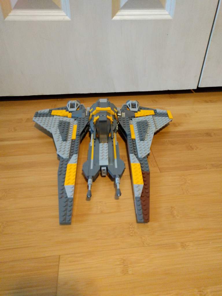 mandalorian space ship lego