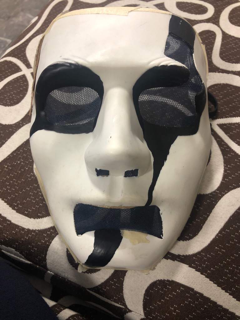 Finally finished my tom mask/ sad boi mask | Wick Animo Amino