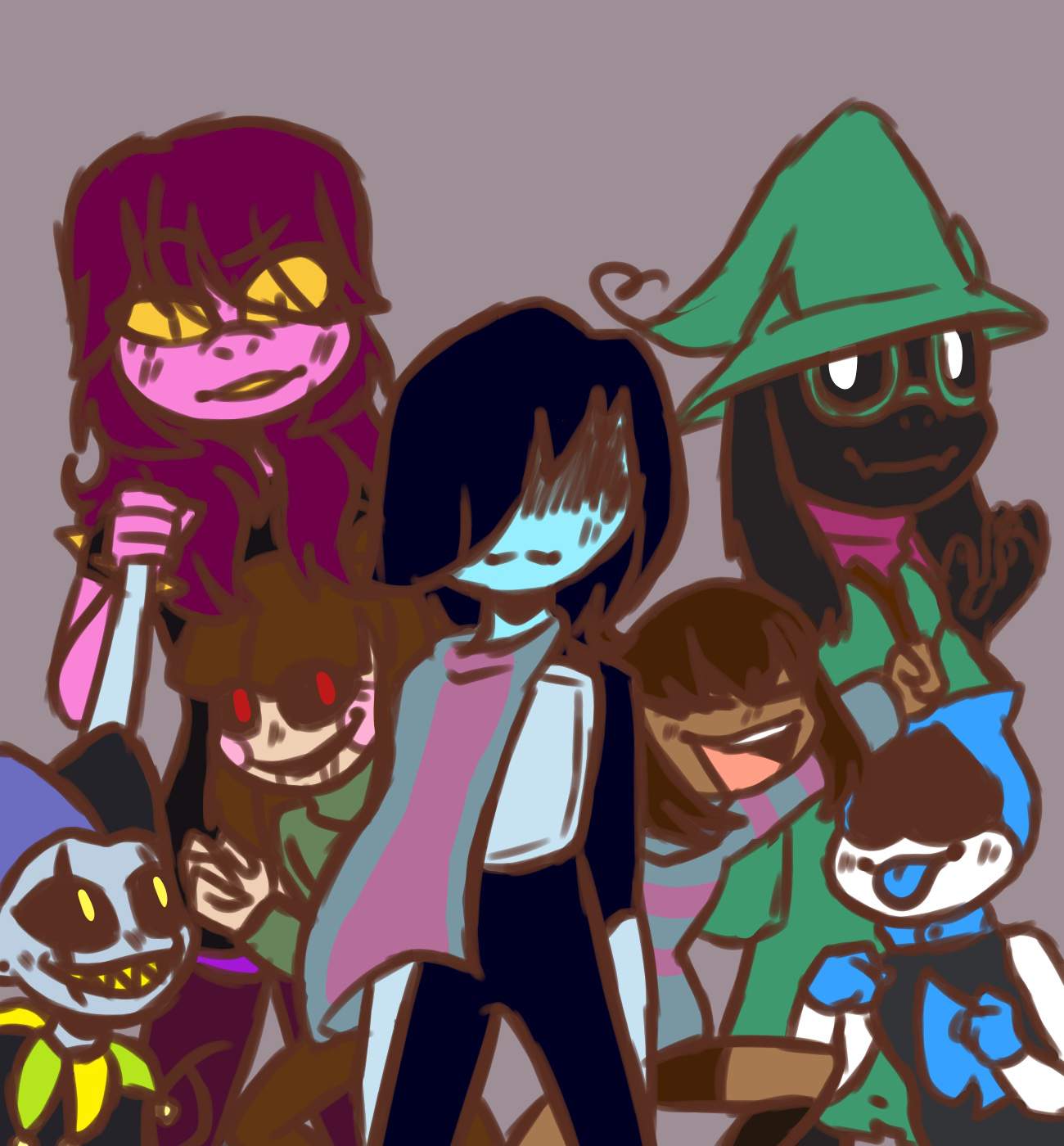 lotsa arts- | Deltarune. Amino