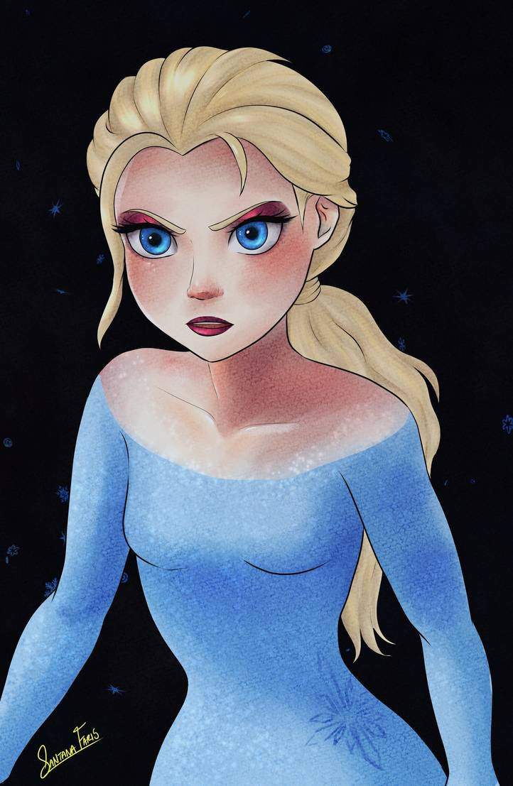 Elsa Frozen 2 | Anime Art Amino