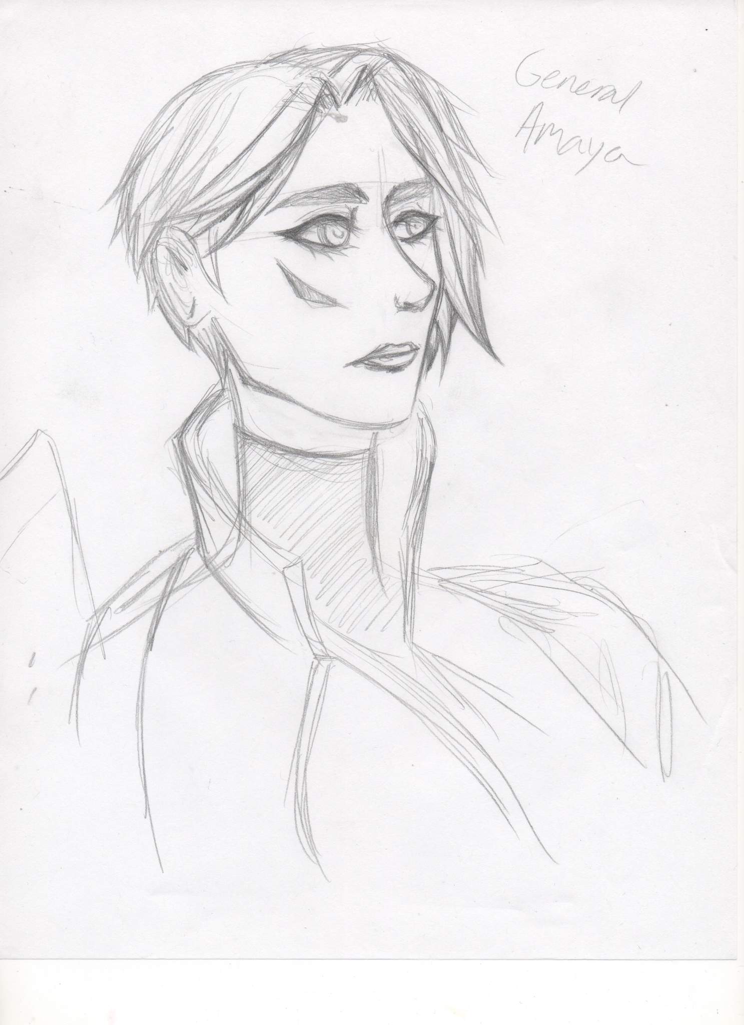 General Amaya Sketch | The Dragon Prince Amino Amino