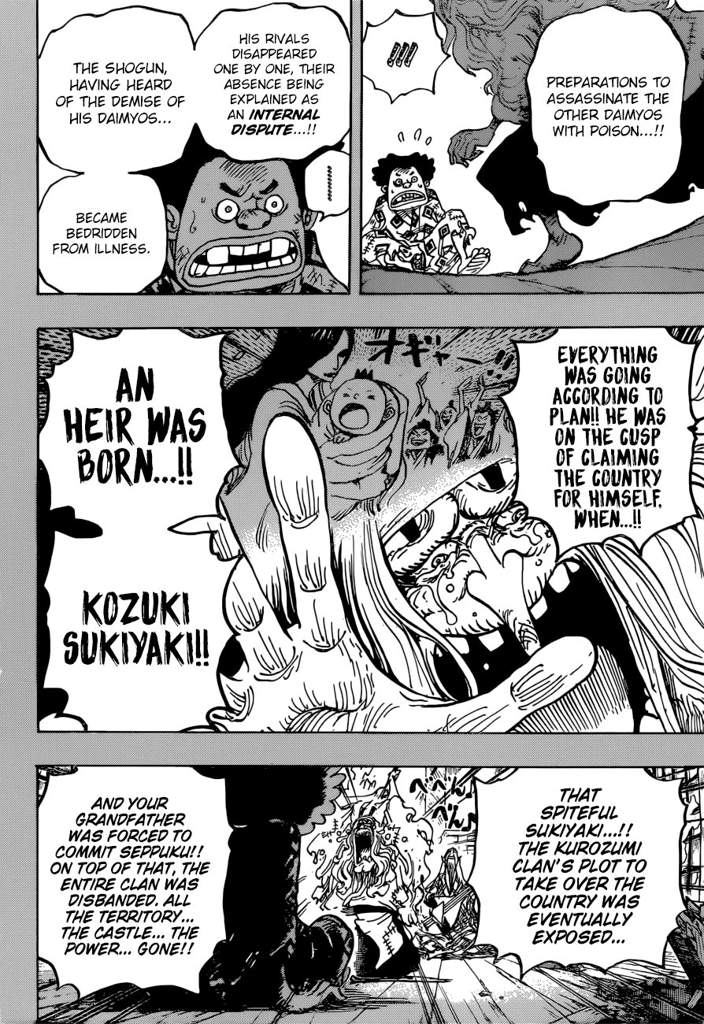 One Piece Chapter 965 The Kurozumi Clan Conspiracy Analysis One Piece Amino