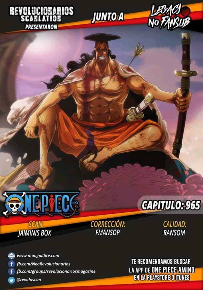 Capitulo 965 Wiki One Piece Amino