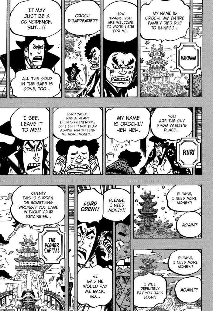 One Piece Chapter 965 The Kurozumi Clan Conspiracy Analysis One Piece Amino