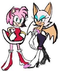 Waifu Challenge #20: Amy Rose vs Rouge the Bat | Waifus Forever Amino