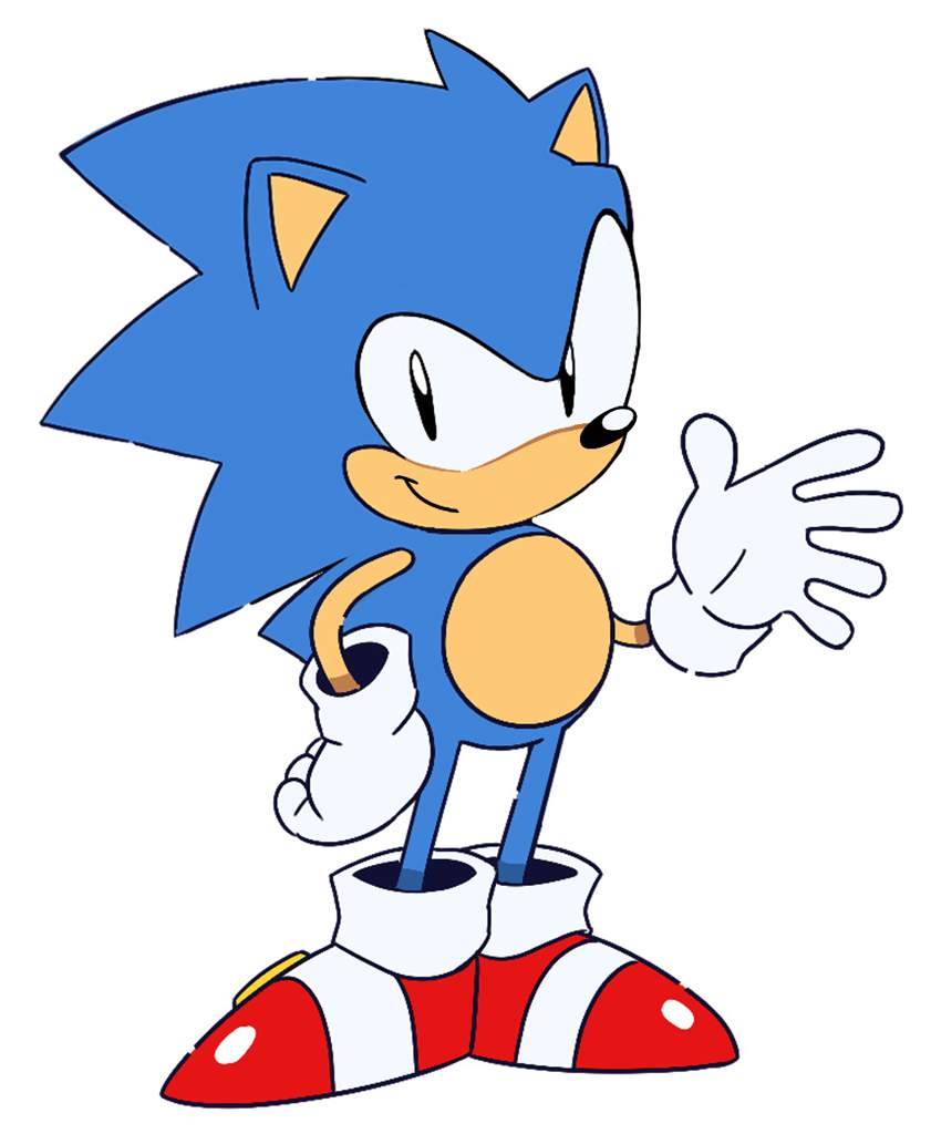 Classic Sonic Drawing Sonic The Hedgehog Amino