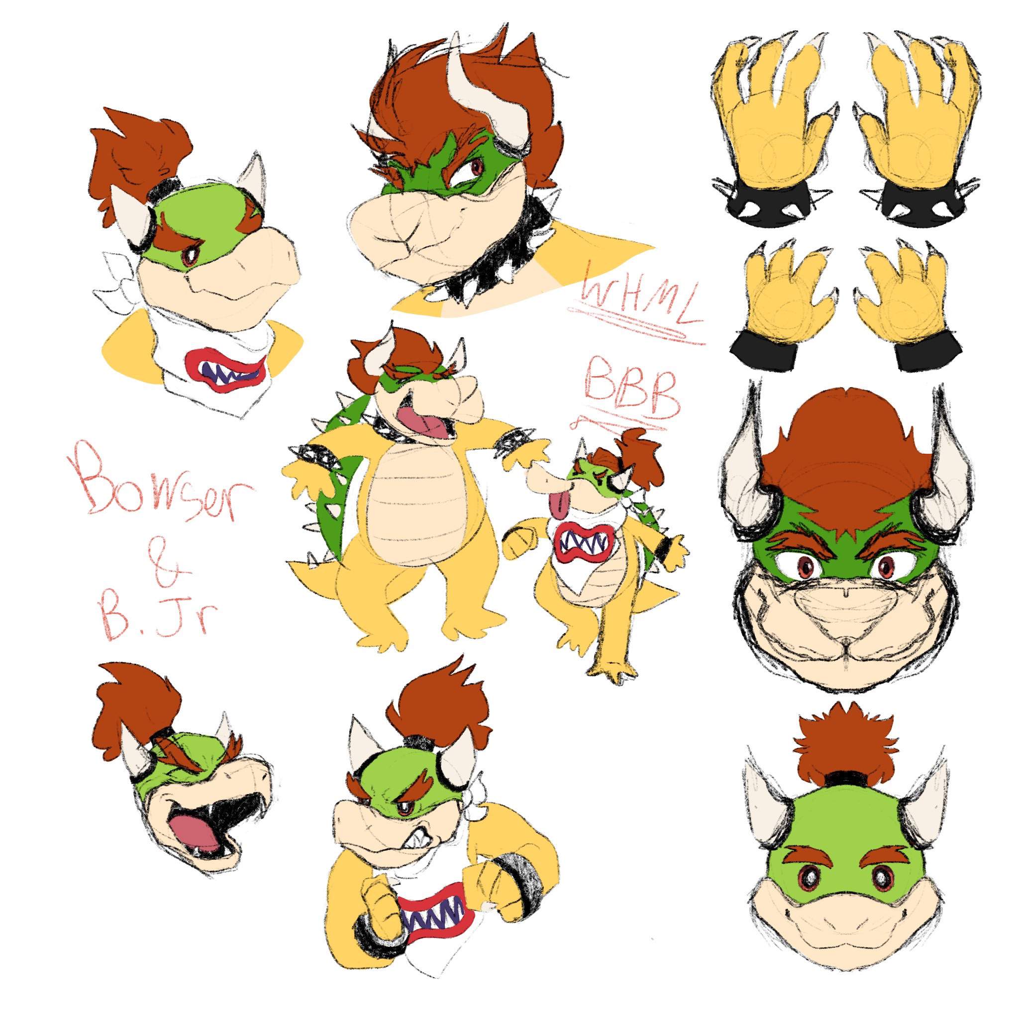 Bowser and Jr | Mario Amino