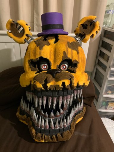 Withered Golden Freddy Mask! | Five Nights At Freddy's Amino