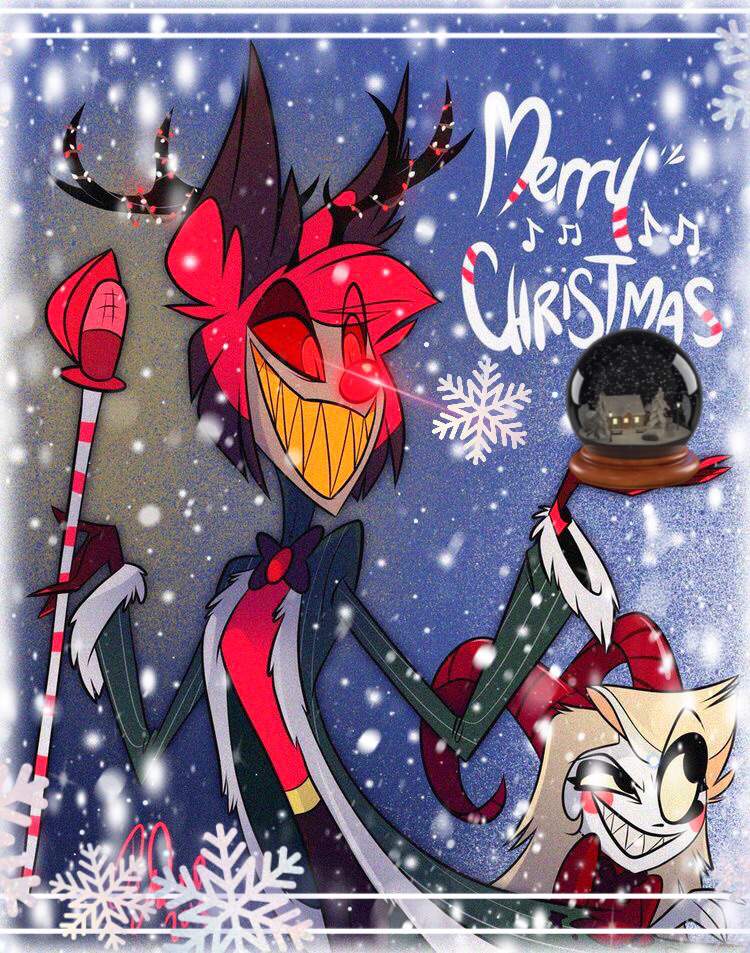 Christmas Alastor Edit | Hazbin Hotel (official) Amino