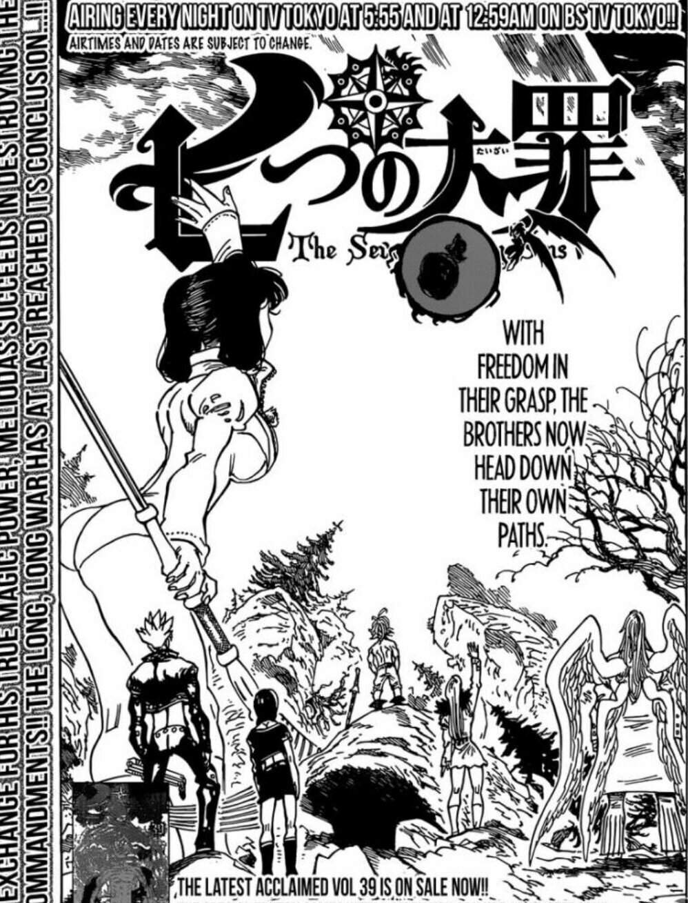 Major Death, Farewell Escanor - Nanatsu no Taizai Chapter 333! | Anime ...