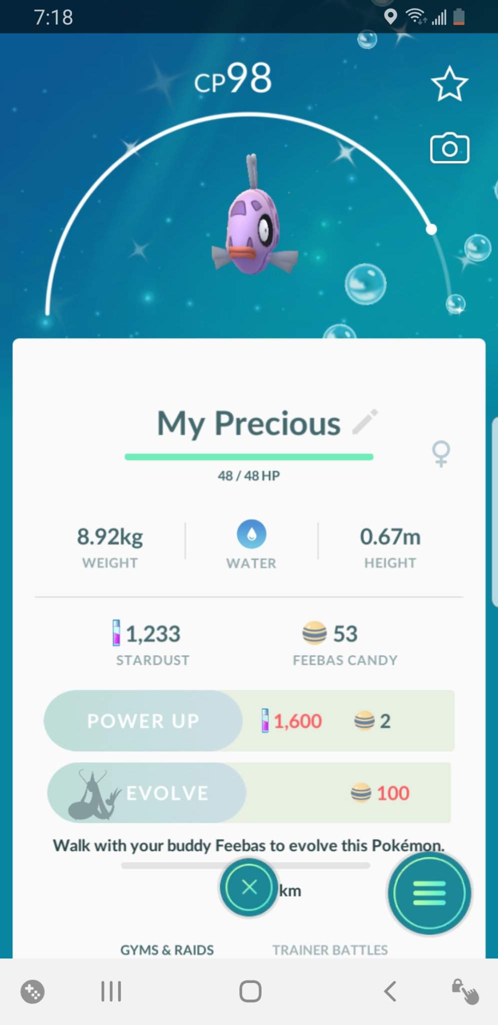 Precious fish | Pokémon Amino