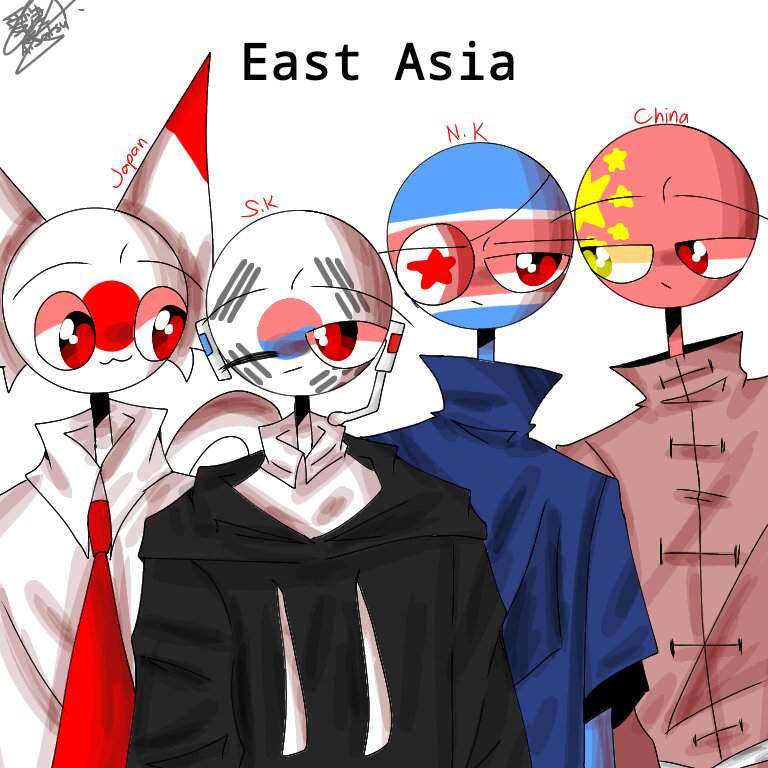 East Asia UwU | •Countryhumans Amino• [ENG] Amino